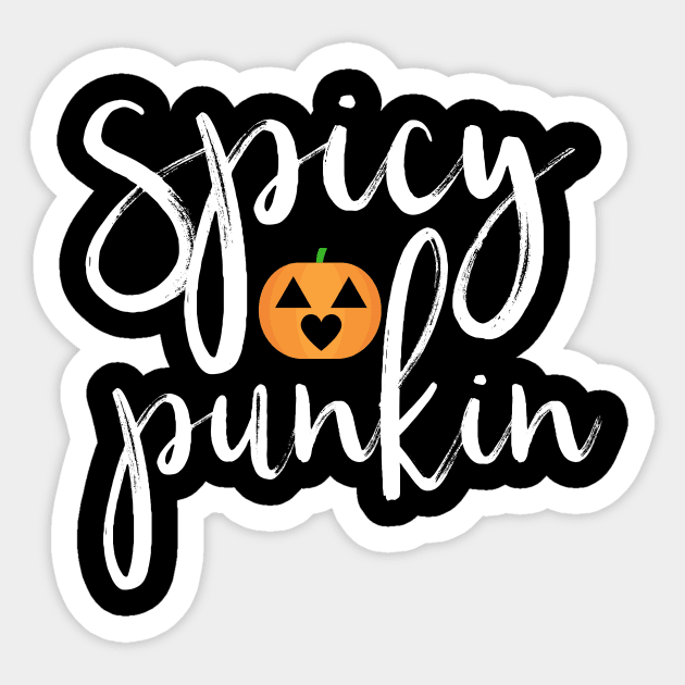 Spicy Pumpkin Sexy Halloween Sticker by spiffy_design